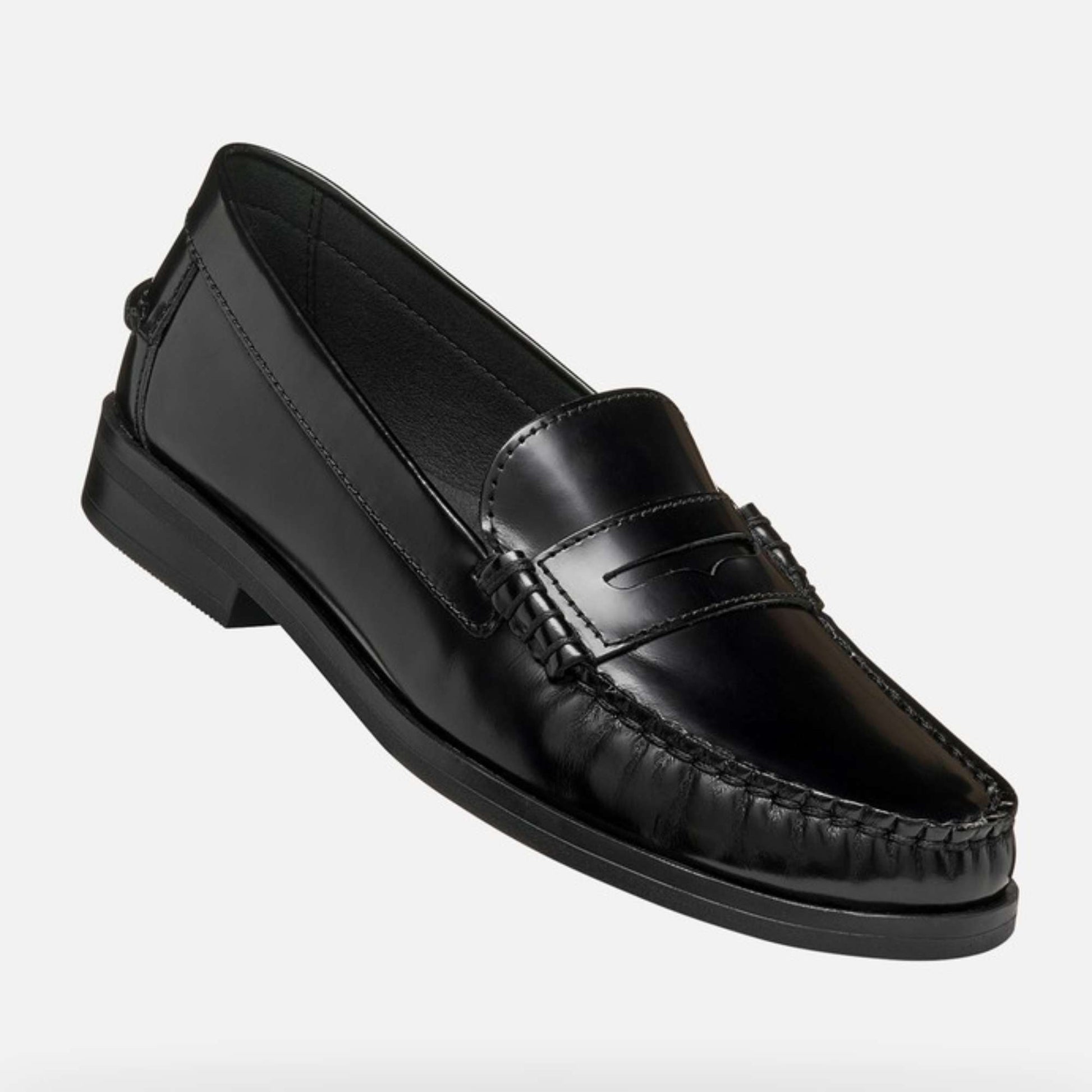 Mocassini Geox Noemen D680XA Nero | Scarpe Donna in Pelle