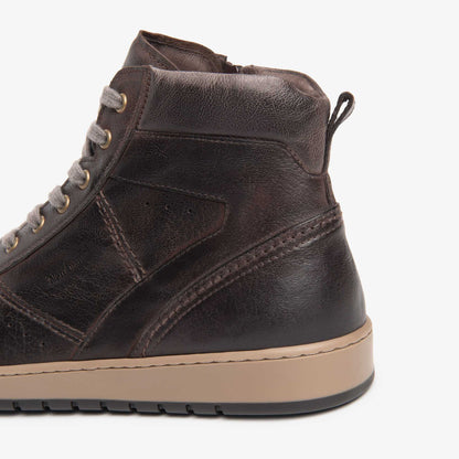 NeroGiardini sneakers alte uomo I601340U-300 suola e profilo