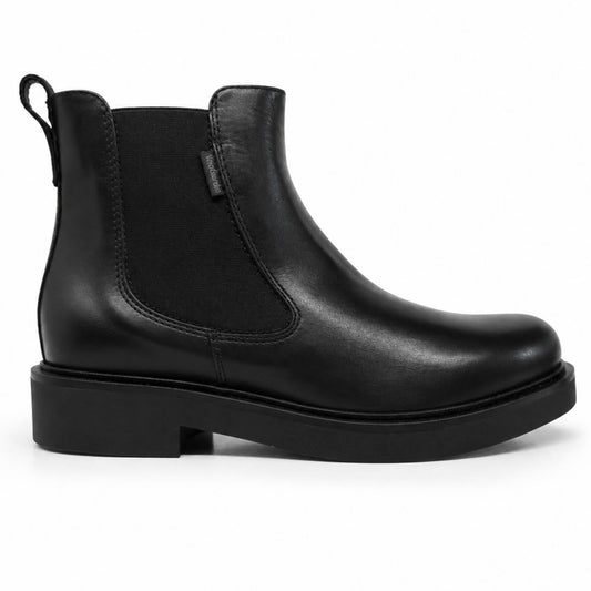 Polacchino NeroGiardini I513974D-100 | Scarpe in Pelle Donna Made in Italy
