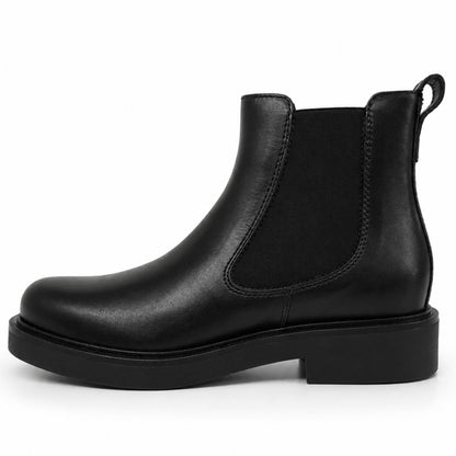 Polacchino NeroGiardini I513974D-100 | Scarpe in Pelle Donna Made in Italy