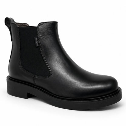 Polacchino NeroGiardini I513974D-100 | Scarpe in Pelle Donna Made in Italy