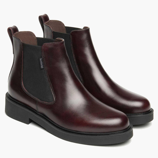 Polacchino NeroGiardini I513974D-613 Bordeaux | Scarpe in Pelle Donna Made in Italy