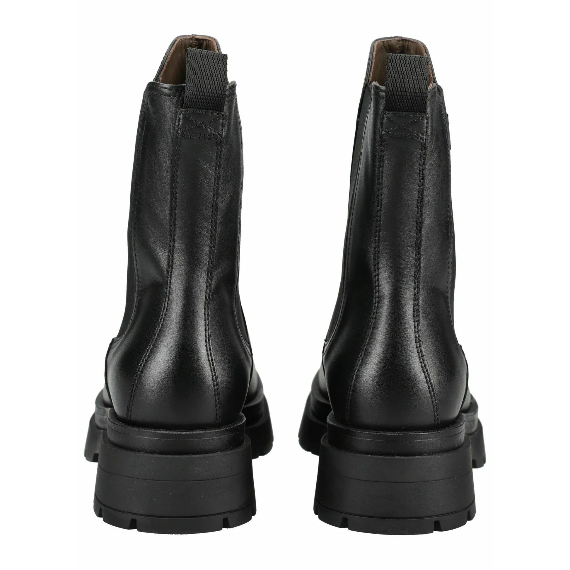 Polacchino NeroGiardini I618071D-100 Donna Nero in Pelle | Stivali Made in Italy