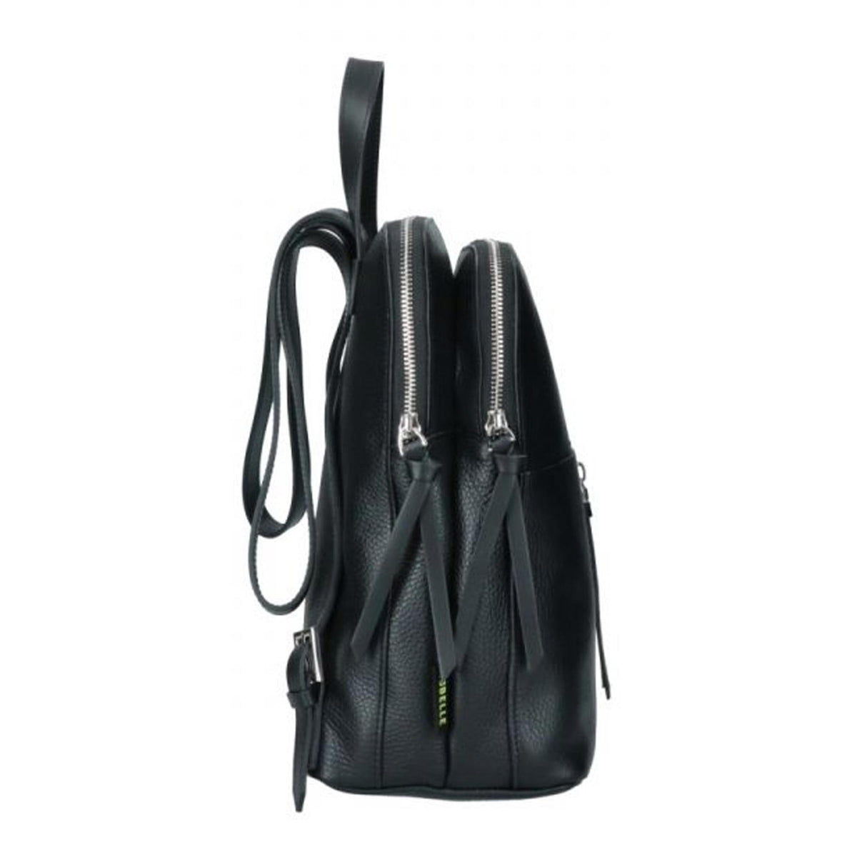 Rebelle Diana Backpack nero dettaglio pelle Dollaro