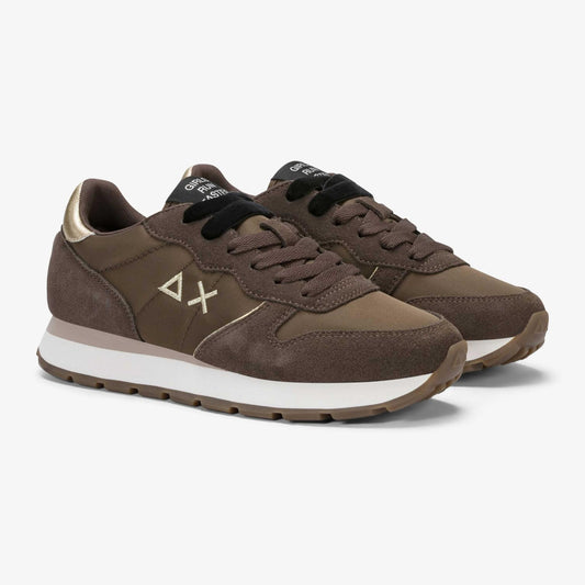 SUN68 Ally Gold Silver Donna&nbsp;Z46202-08 Marrone – Sneakers Autunno Inverno 2026/27