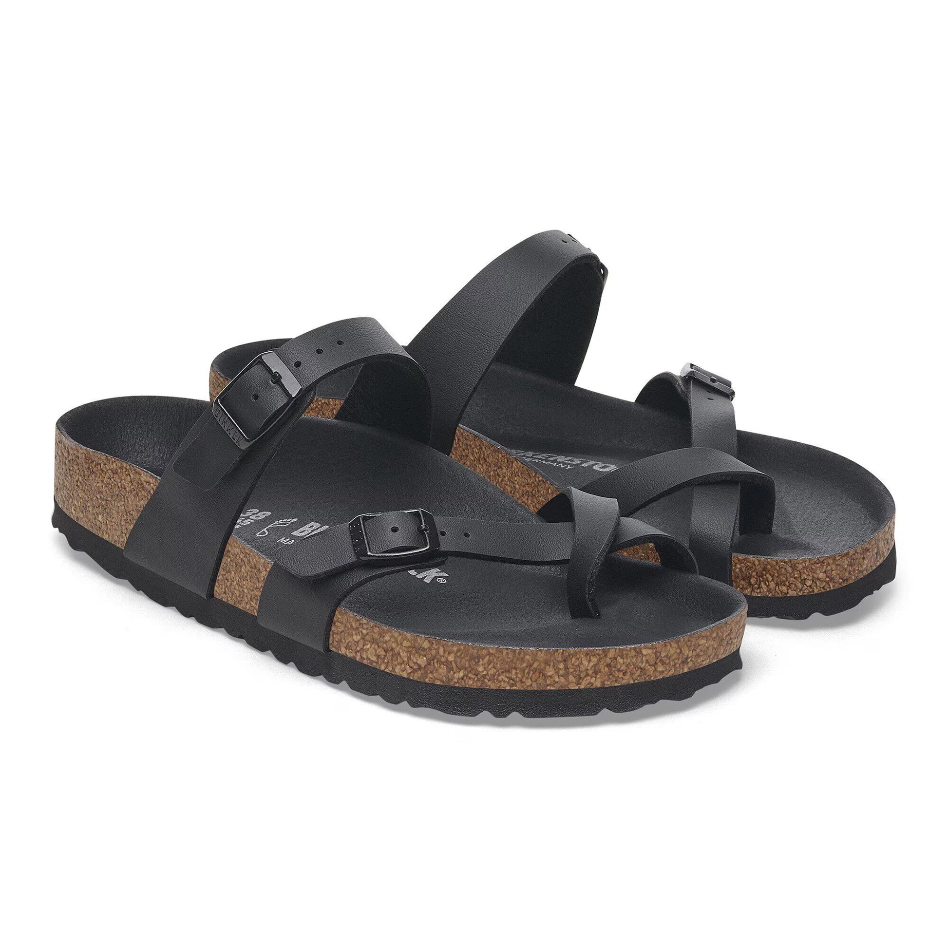 Sandali Birkenstock Mayari Triples nero infradito unisex | Calzata normale 1029171