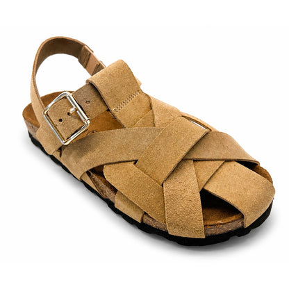 Sandali Westlake 15207 Donna in camoscio beige