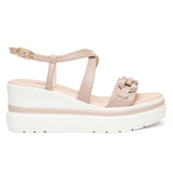 Sandali Zeppa NeroGiardini E615953-677 | Tacco 7 cm Comodo