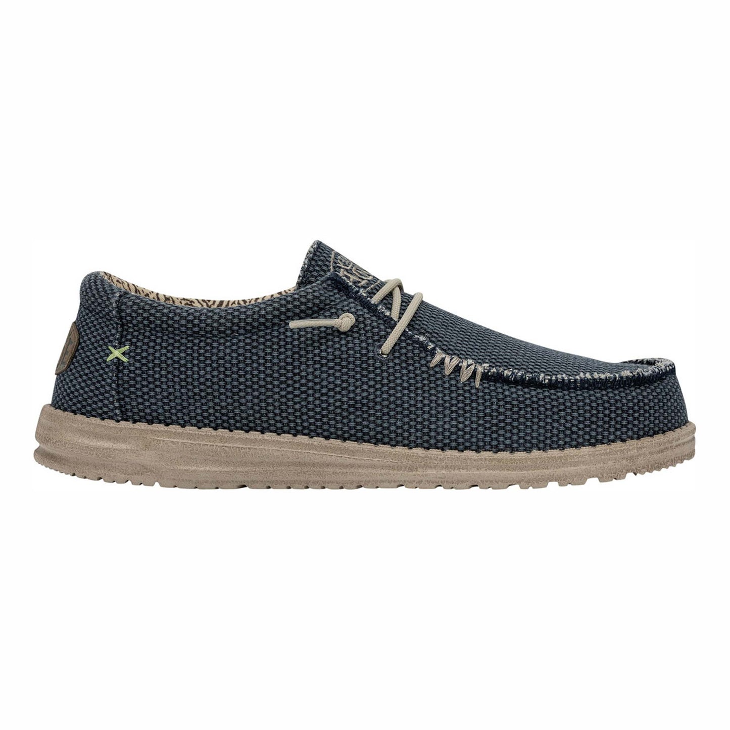 Scarpe Hey Dude Wally Braided Uomo 40003-4NM Blu | Comode, leggere, slip-on