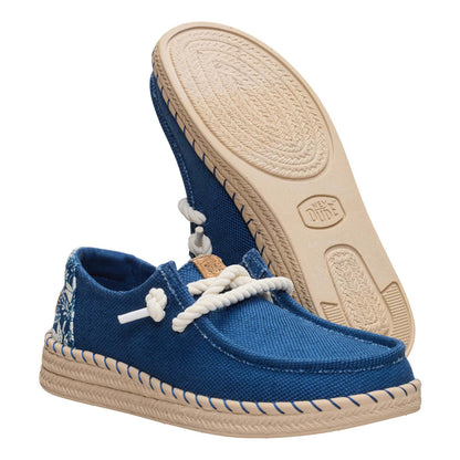 Scarpe Hey Dude Wendy Espadrille Hibiscus donna 45237-4ZL | leggere, comode e slip-on