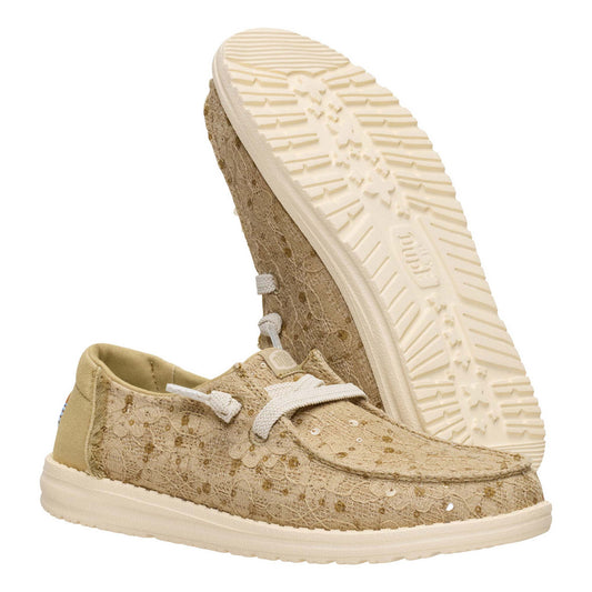 Scarpe Hey Dude Wendy Sequin Lace donna 45478-3VM | leggere, comode e slip-on