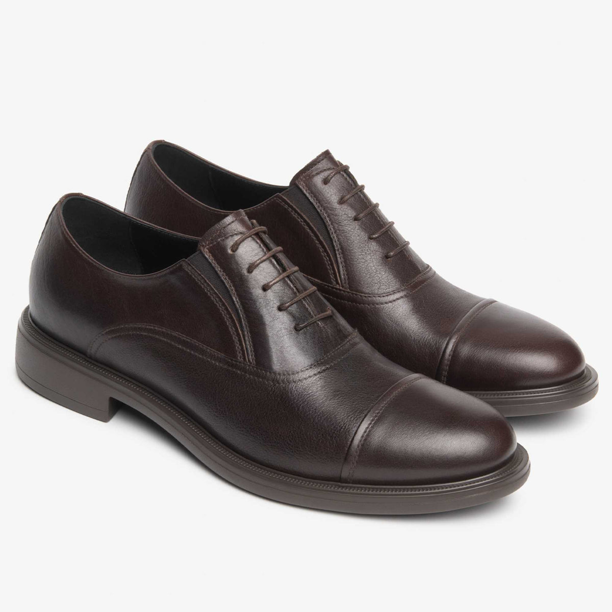 Scarpe eleganti uomo NeroGiardini marroni I601230UE-355 vista laterale