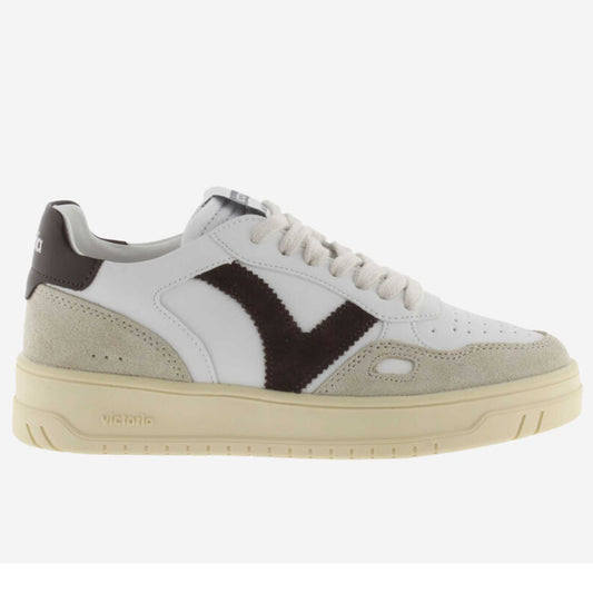 Scopri le sneakers Victoria Seul 1257136 donna bianco e marrone: comode, versatili e dal look rétro. Acquista online da Toma Calzature