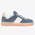 Sneakers NeroGiardini E513005D 203 Donna in Camoscio Blu Avio | Comode e Trendy