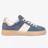 Sneakers NeroGiardini E513005D 203 Donna in Camoscio Blu Avio | Comode e Trendy