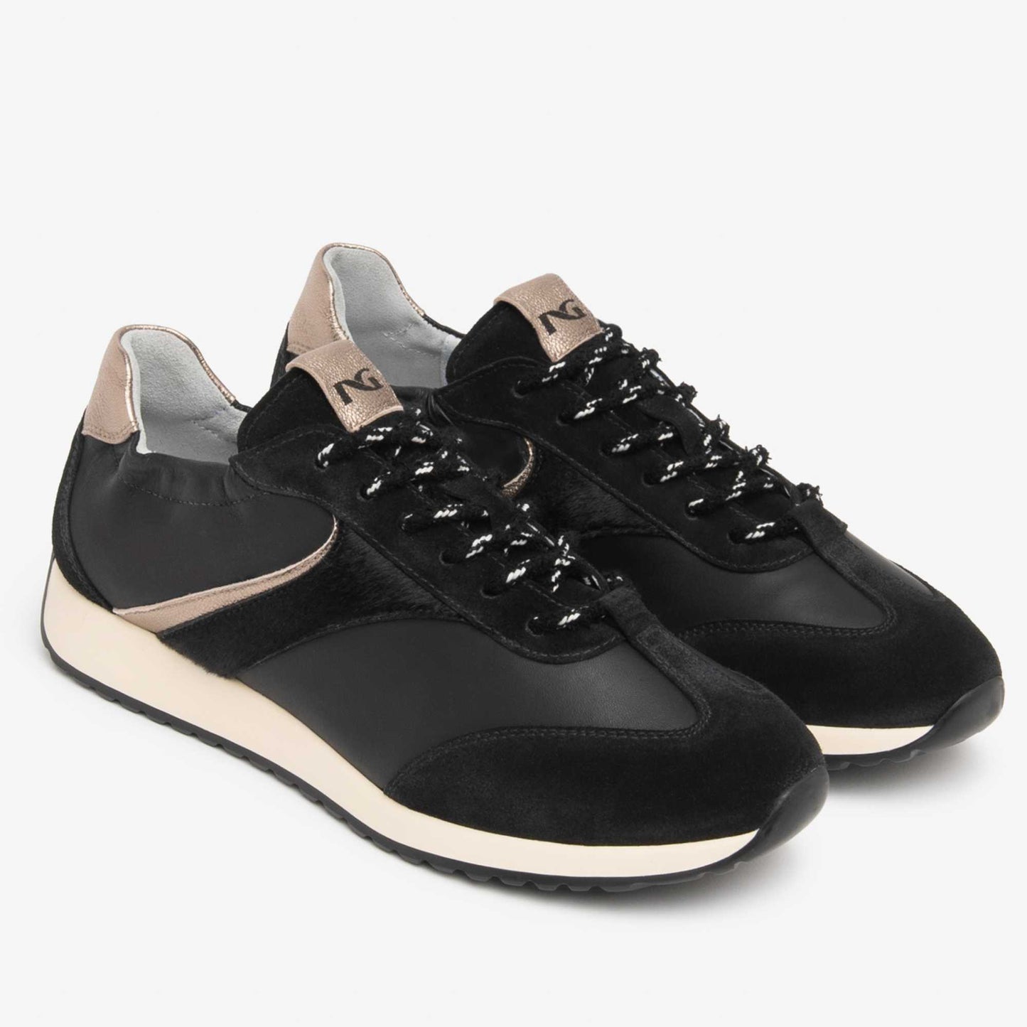 Sneakers NeroGiardini I617325D-100 Donna Nere | Scarpe Made in Italy