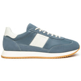 Sneakers NeroGiardini Running Uomo E601110-203 in Pelle Blu | Comode Made in Italy