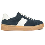 Sneakers NeroGiardini Uomo E600694-207 in Camoscio Blu | Comode Made in Italy