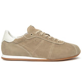 Sneakers NeroGiardini Uomo E601120-501 in Camoscio Beige | Comode Made in Italy