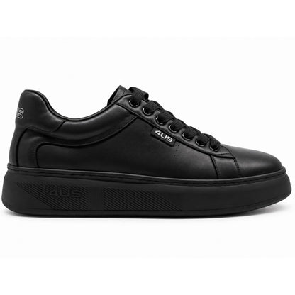 Sneakers Paciotti 4US 00111 uomo nere in pelle