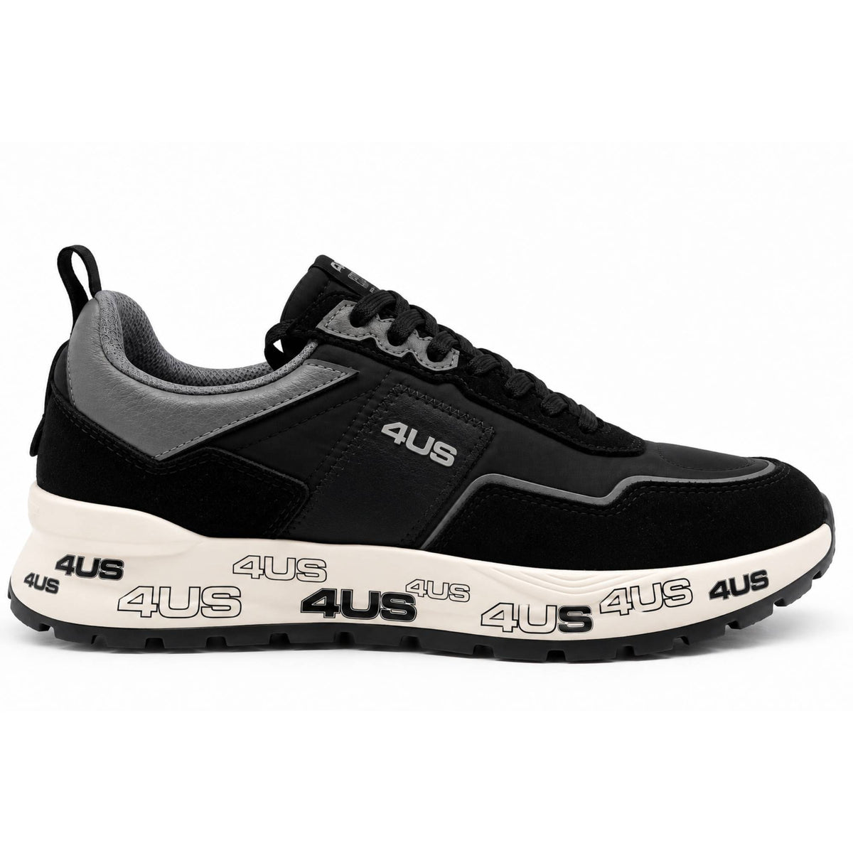 Sneakers Paciotti 4US 25-437 uomo nere