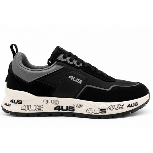 Sneakers Paciotti 4US 25-437 uomo nere