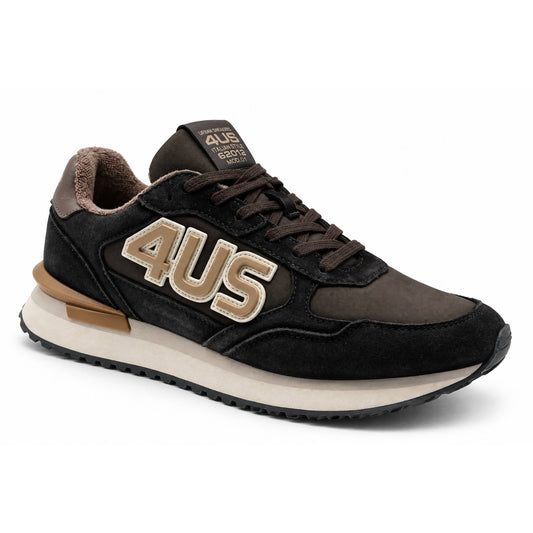 Sneakers Paciotti 4US 25-450 uomo marroni laterale