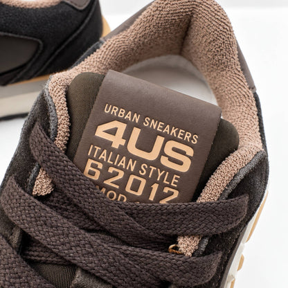 Sneakers Paciotti 4US 25-450 uomo marroni logo
