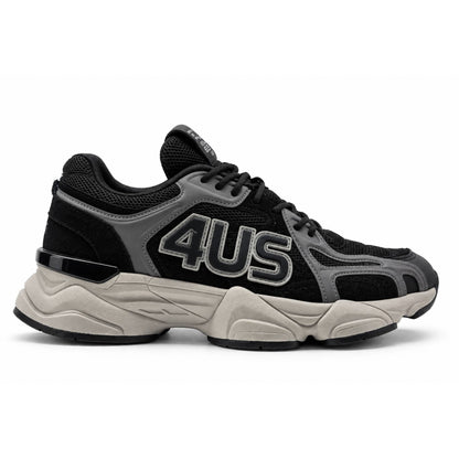 Sneakers Paciotti 4US 25-902 uomo nere