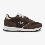 Sneakers SUN68 Ally Glitter Textile Z46204-08 Marrone Donna | Autunno Inverno