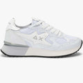 Sneakers SUN68 StarGirl Silver Mesh Donna Z36216-01 Bianca | Comode e Trendy
