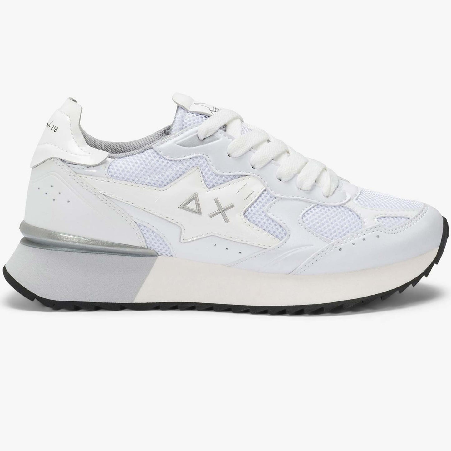 Sneakers SUN68 "STARGIRL SILVER MESH" Z36216-01