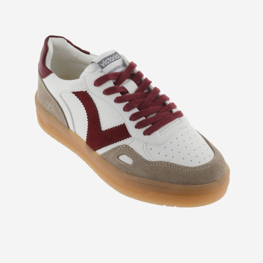 Sneakers Victoria Seul 1257125 donna bianco e rosso: stile rétro, soletta estraibile e suola caramello. Scopri taglie e calzata. Spedizione in Italia