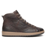 Sneakers Alte NeroGiardini I601340U-300 Uomo in Pelle Marrone | Autunno Inverno