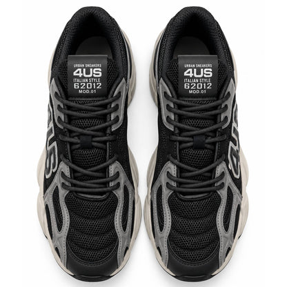 Sneakers uomo Paciotti 4US 25-902 nere 
