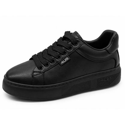 Sneakers uomo Paciotti 4US nere 00111 dettaglio pelle