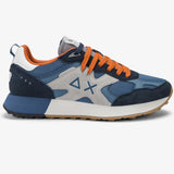 Sneakers uomo SUN68 Jaki Outdoor Z45116-80 Blu | Comoda e Accattivante