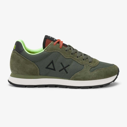 Sneakers uomo SUN68 | Tom Fluo Nylon Z46102-74 | Verde Militare