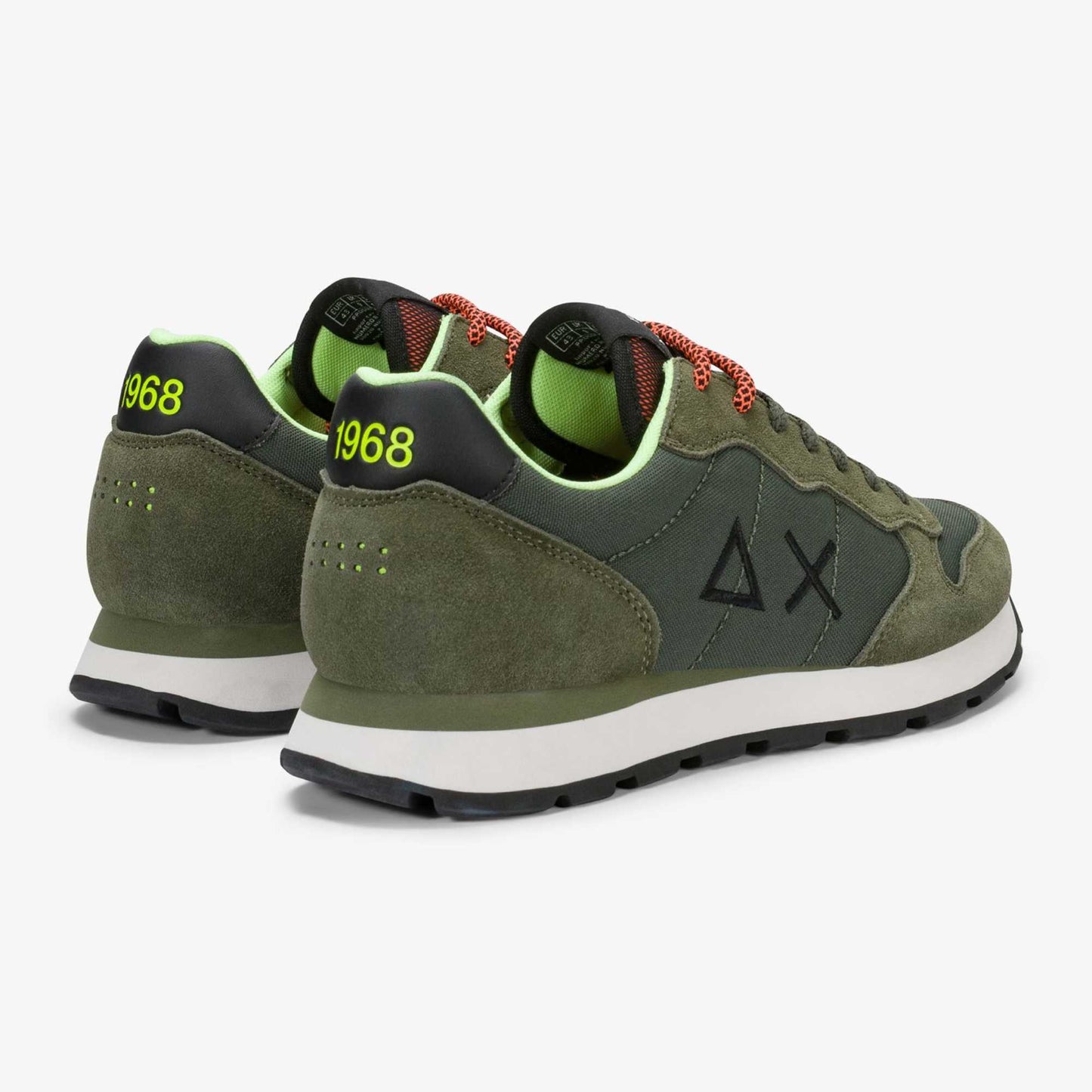 Sneakers uomo SUN68 | Tom Fluo Nylon Z46102-74 | Verde Militare