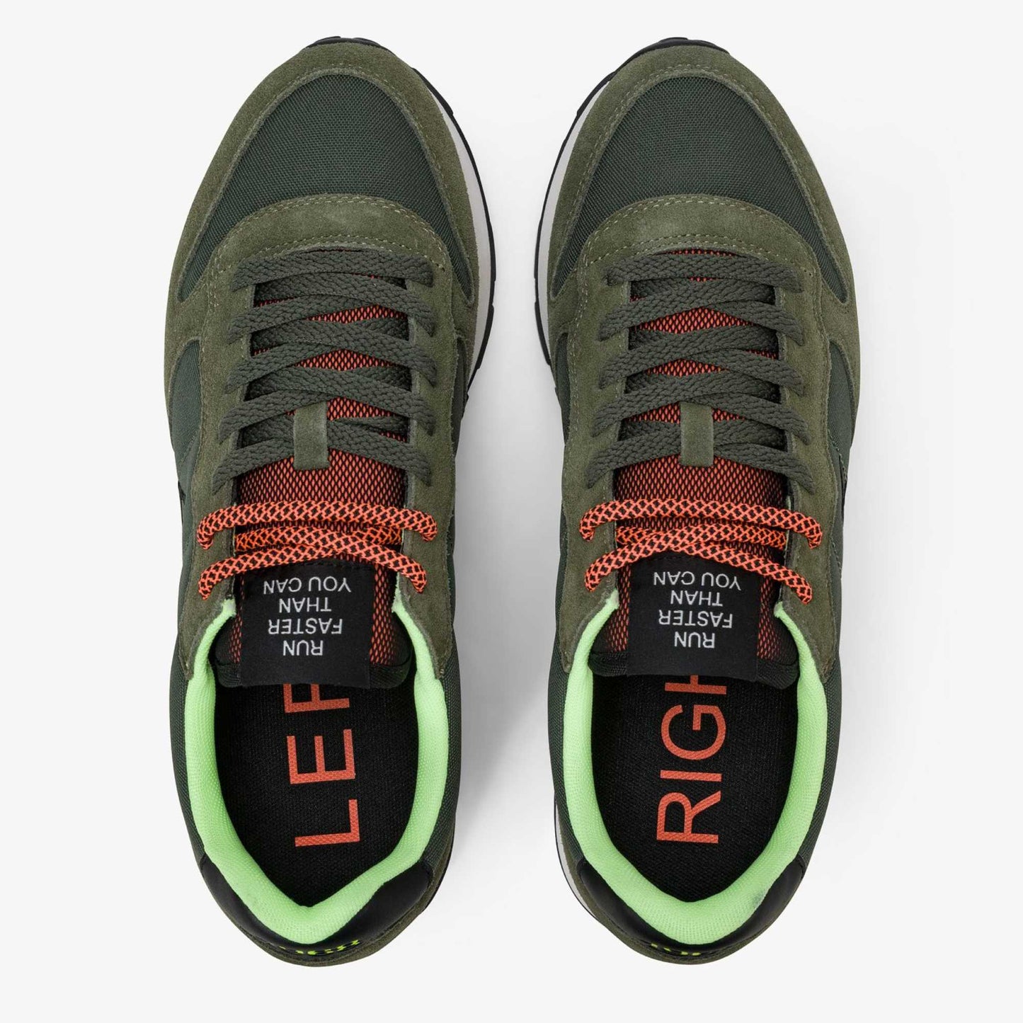Sneakers uomo SUN68 | Tom Fluo Nylon Z46102-74 | Verde Militare