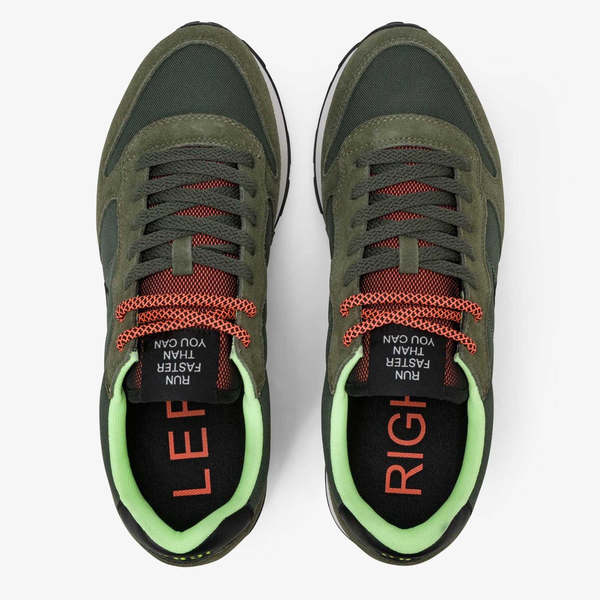 Sneakers uomo SUN68 | Tom Fluo Nylon Z46102-74 | Verde Militare