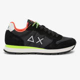 Sneakers uomo SUN68 Tom Fluo Z36102-11 nero | Running Casual