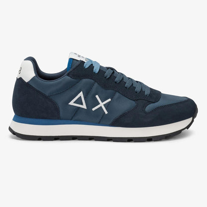 Sneakers uomo SUN68 Tom Solid Nylon Z36101-07 Blu | Casual e Sportiva