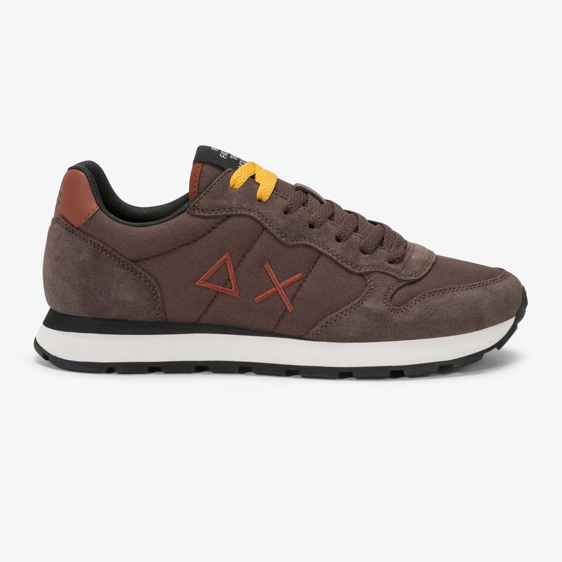 Sneakers uomo SUN68 Tom Solid Nylon Z46101-08 Marrone 