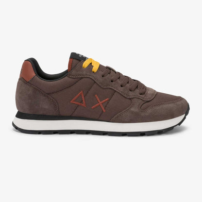 Sneakers uomo SUN68 Tom Solid Nylon Z46101-08 Marrone 