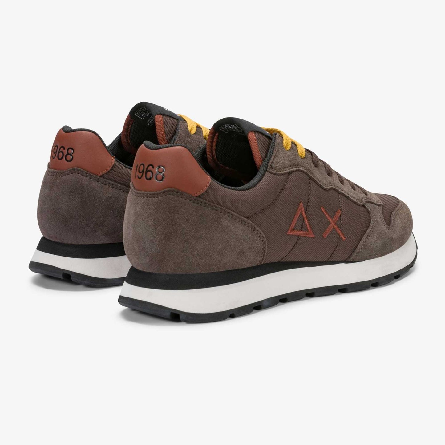 Sneakers uomo SUN68 Tom Solid Nylon Z46101-08 Marrone