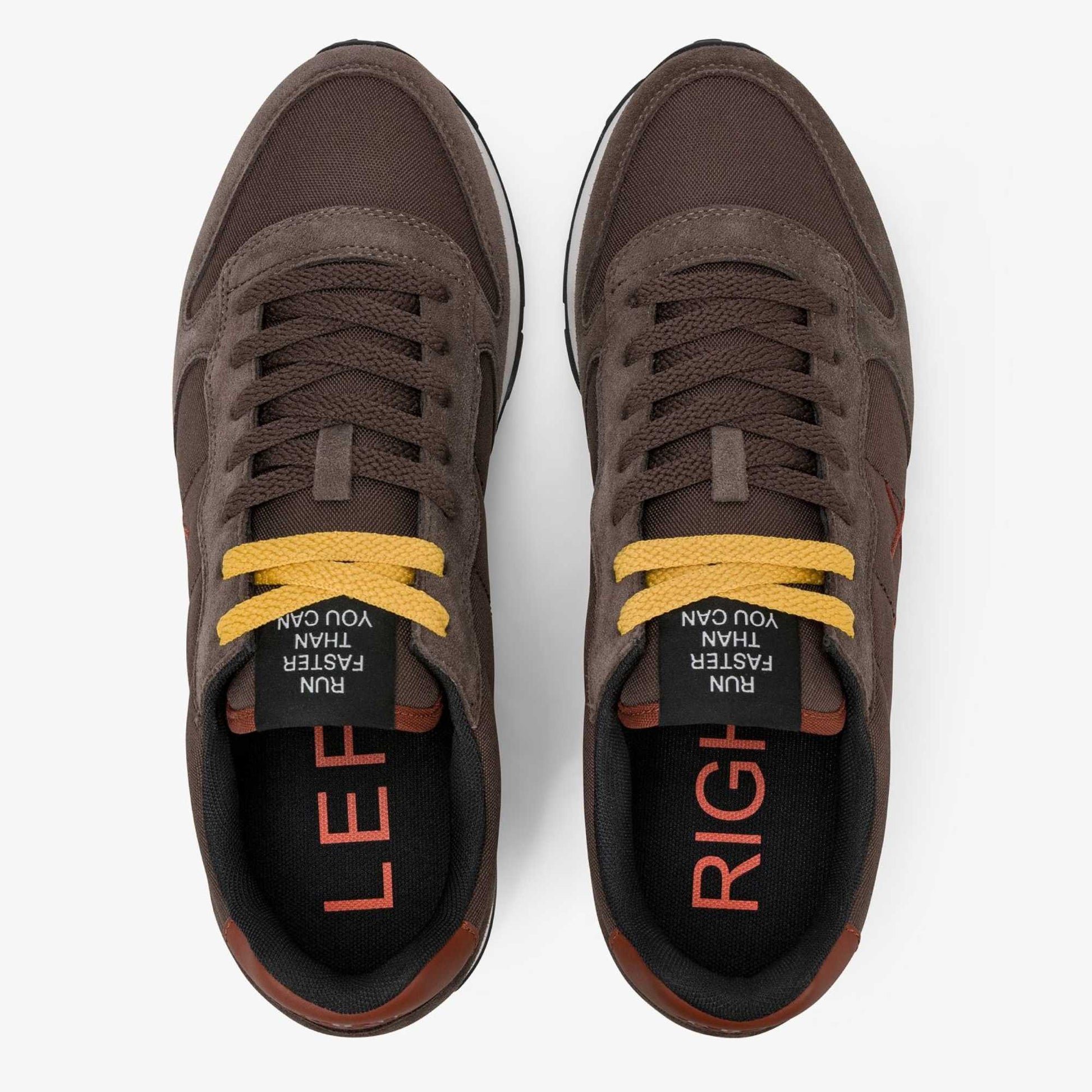Sneakers uomo SUN68 Tom Solid Nylon Z46101-08 Marrone