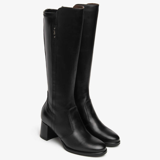 Stivale donna NeroGiardini nero con tacco 6 cm I617697D-100