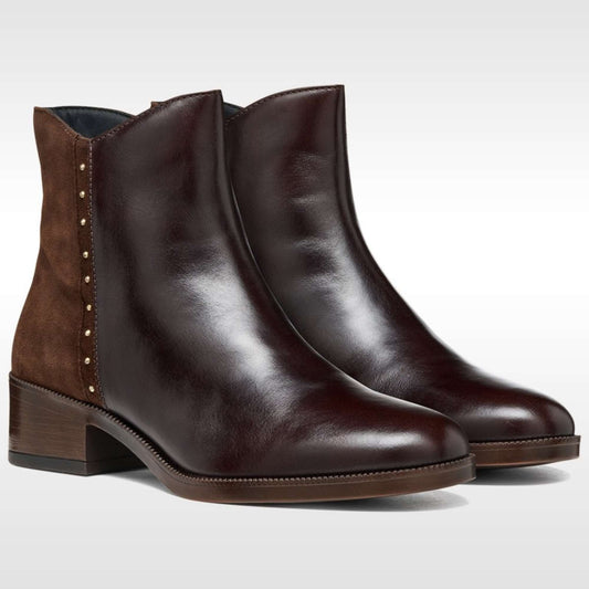 Stivaletti Geox Camexia D565EE donna marrone: comfort ed eleganza per l’Autunno Inverno