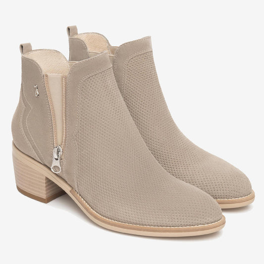 Stivaletti NeroGiardini E615120-451 Donna Camoscio Traforato